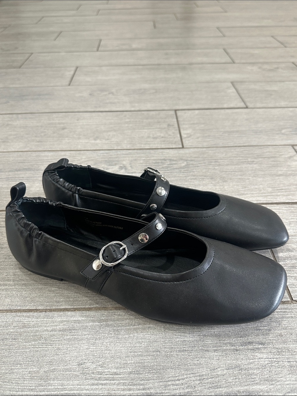 Nordstrom Open Edit Amethyst Mary Jane Ballet Flats New! - Picture 7 of 12
